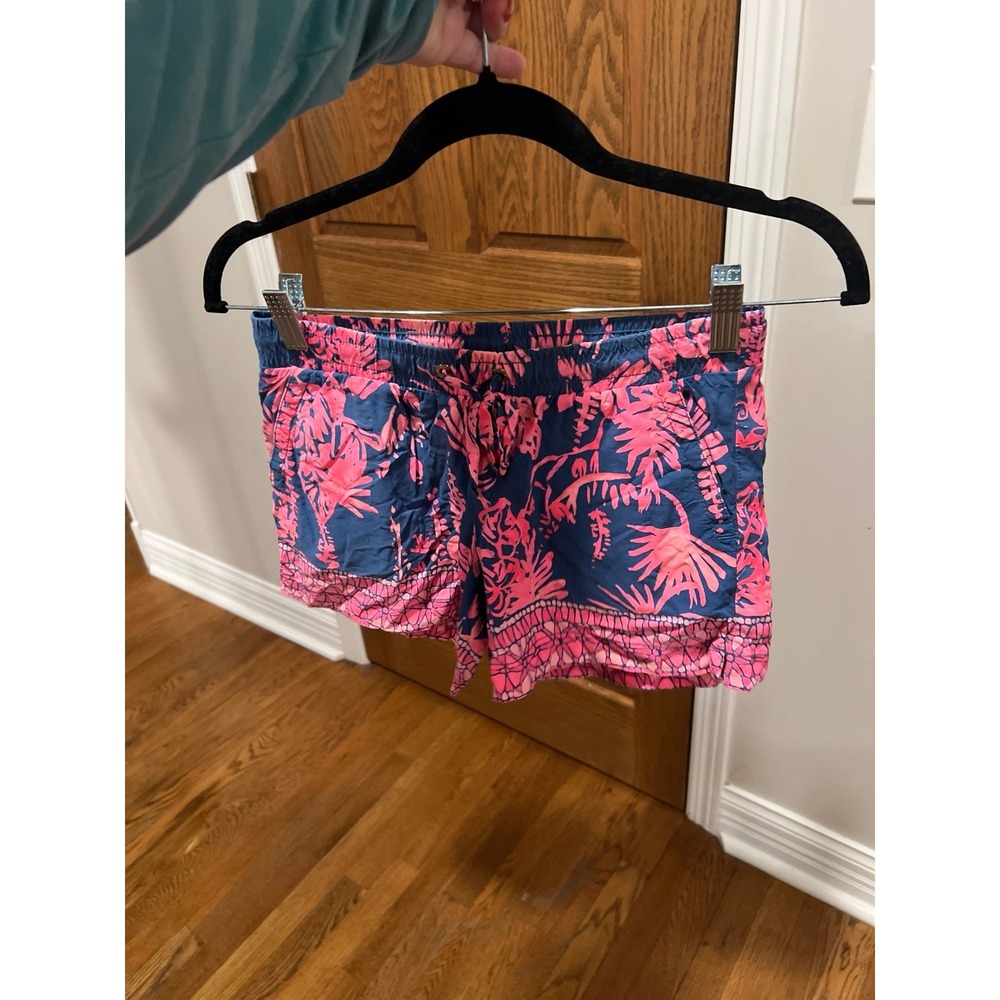 Lilly Pulitzer Katia shorts in the Night Caw Indigo women's XXS